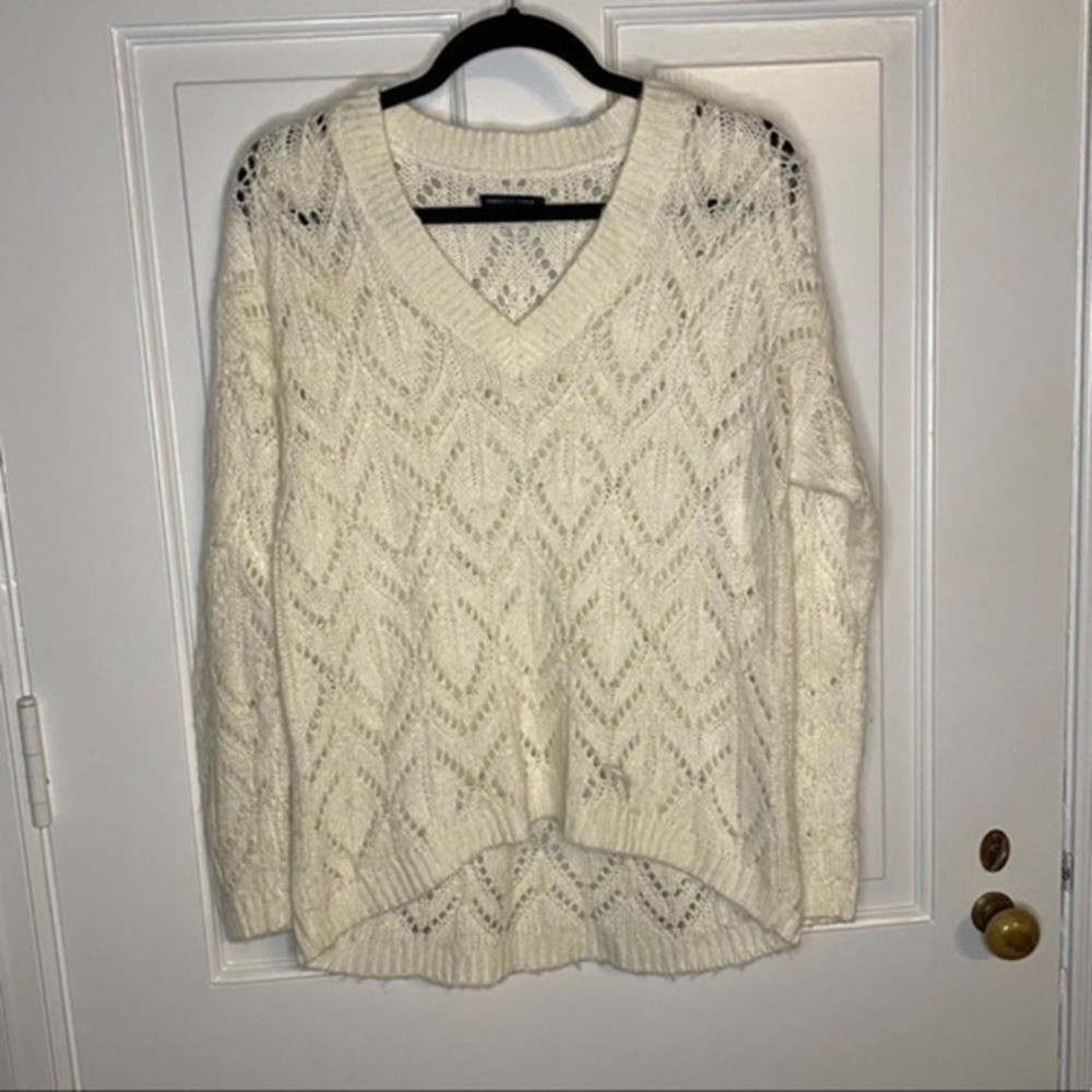 American Eagle‎ Jegging Fit Off White Sweater XS